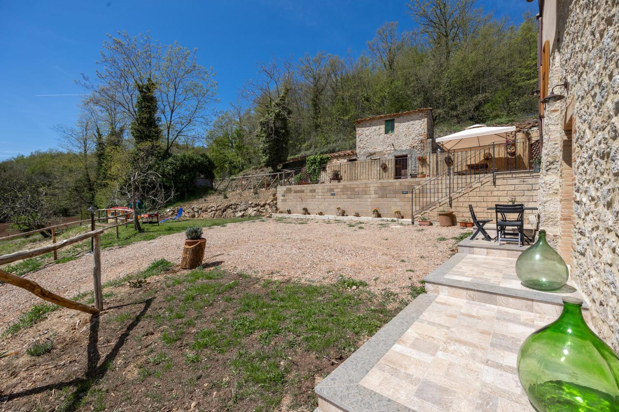 Podere Del Ciacchi Among Tuscany Greenery - Happy Rentals Montieri Exterior photo